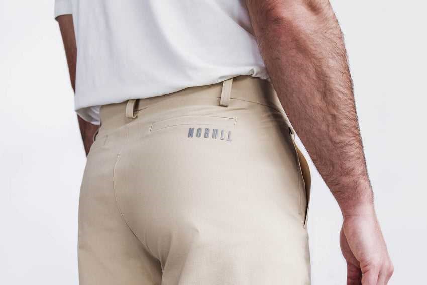 Nobull Tour Short 9 inches Bottoms Beige | 5401-TSGFD