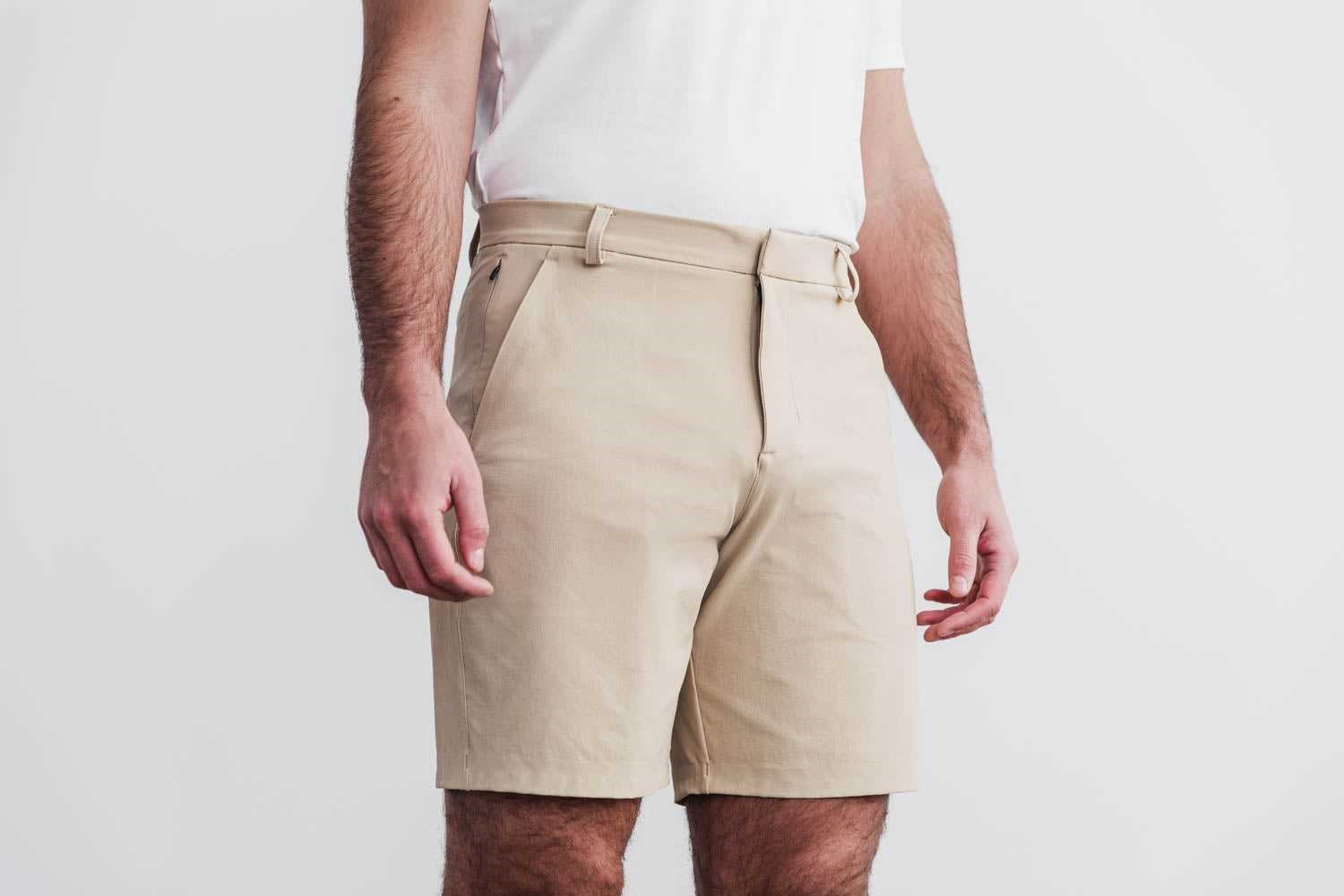 Nobull Tour Short 9 inches Bottoms Beige | 5401-TSGFD