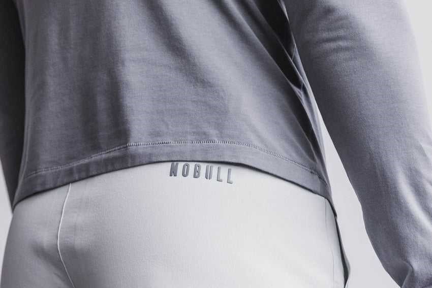 Nobull Tour Short 9 inches Bottoms Glacier Grey | 1098-SZPMG