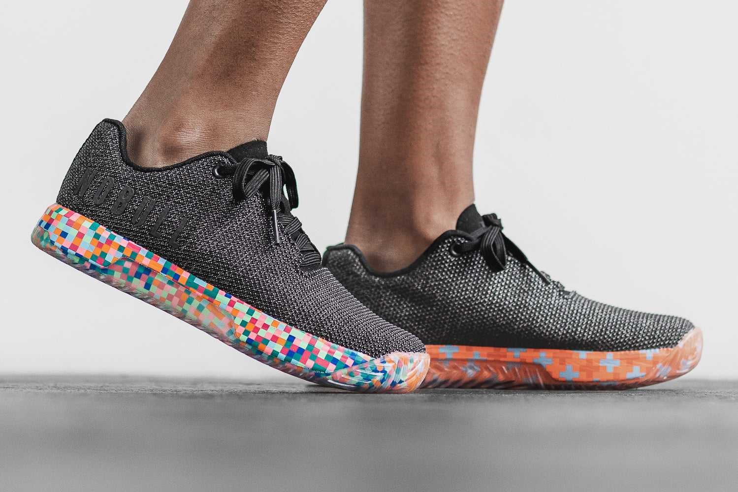 Nobull Trainer+ Trainer+ Black Heather Pixel | 5023-RUEWT