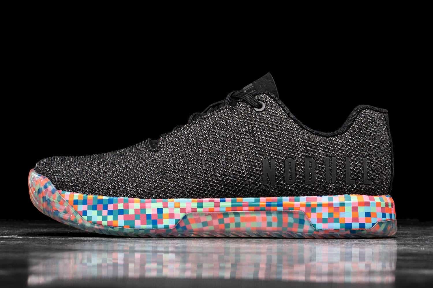 Nobull Trainer+ Trainer+ Black Heather Pixel | 5023-RUEWT