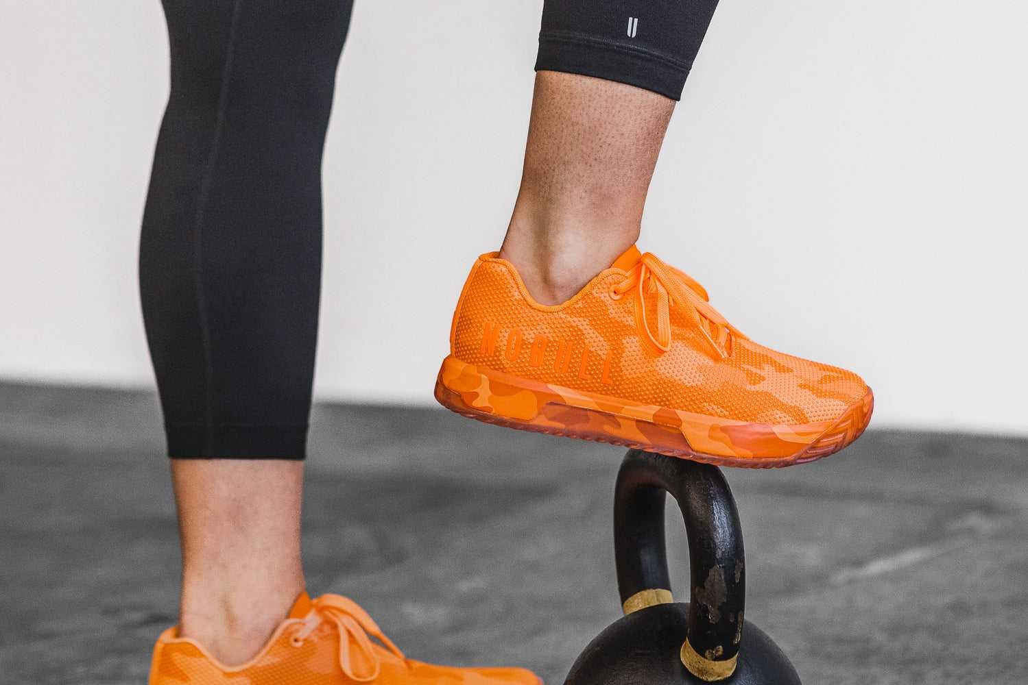 Nobull Trainer+ Trainer+ Neon Orange Camo | 5726-AGDSZ