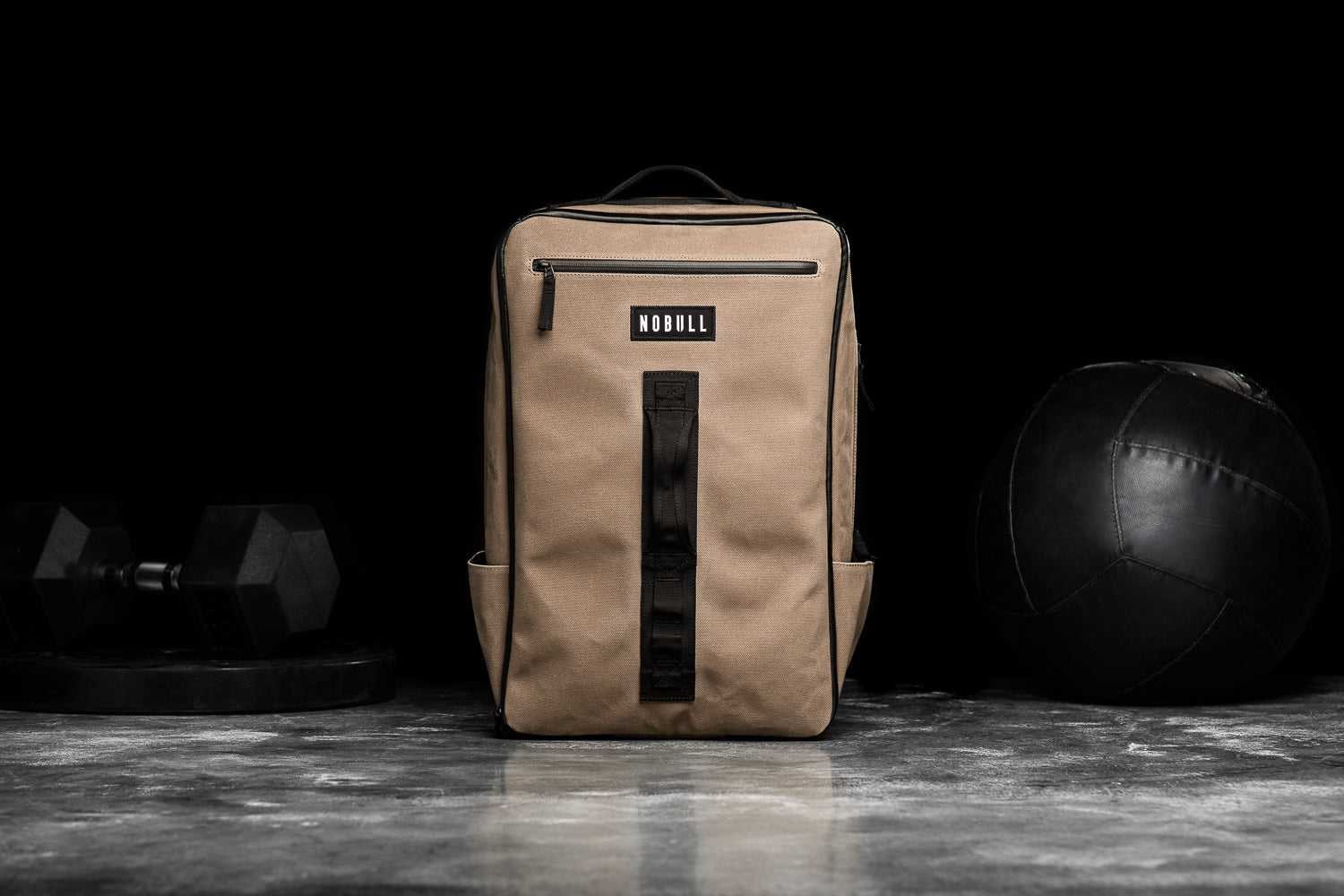 Nobull Waxed Canvas Backpack Bags Fallen Rock | 3961-VZJIN