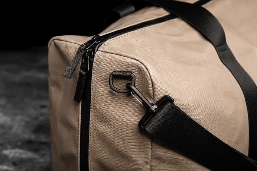 Nobull Waxed Canvas Duffle Bags Fallen Rock | 8527-BEWAV