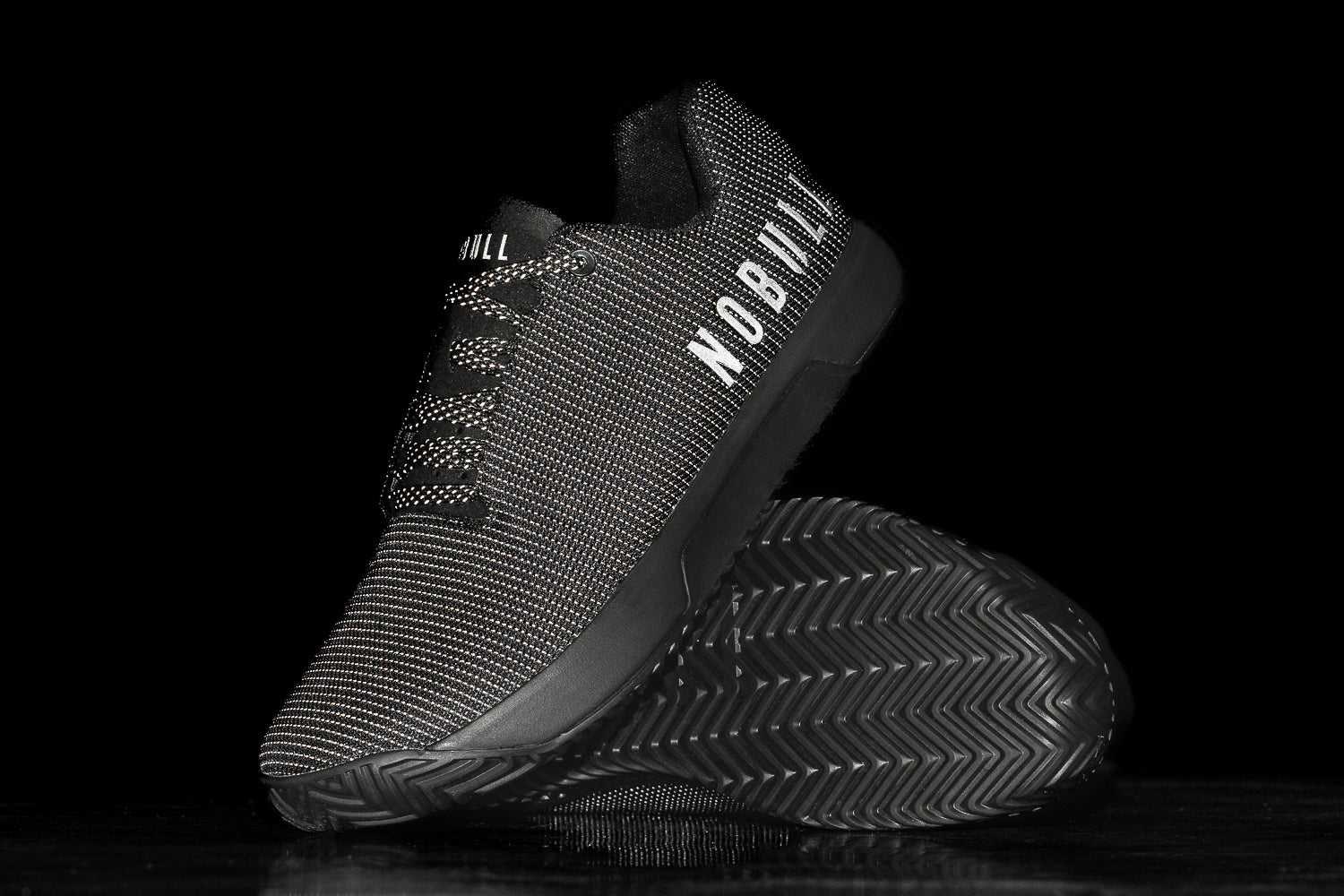 Nobull Woven Trainer+ Trainer+ Black Reflective | 5819-CTKPV