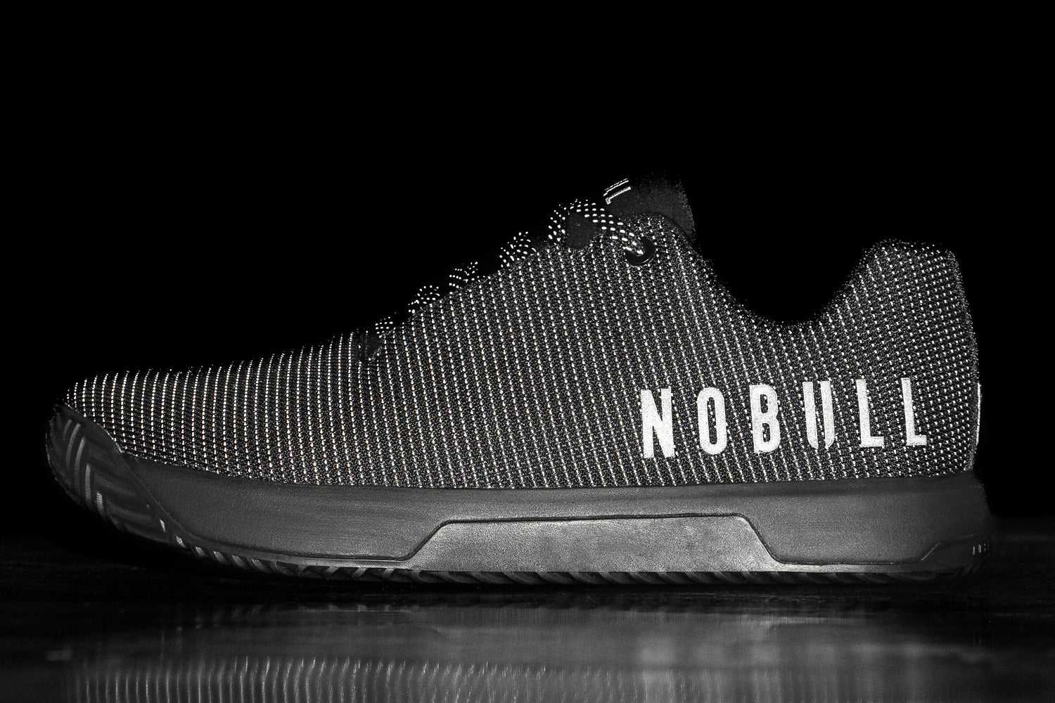 Nobull Woven Trainer+ Trainer+ Black Reflective | 5819-CTKPV