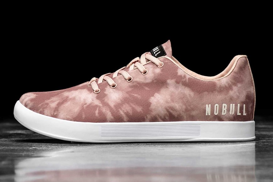 Nobull Canvas Trainer Canvas Dusty Rose Tie-Dye | 2394-ACINP