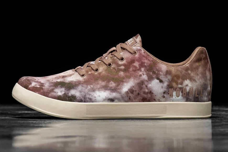 Nobull Canvas Trainer Canvas Earth Tie-Dye | 3270-LZTJG