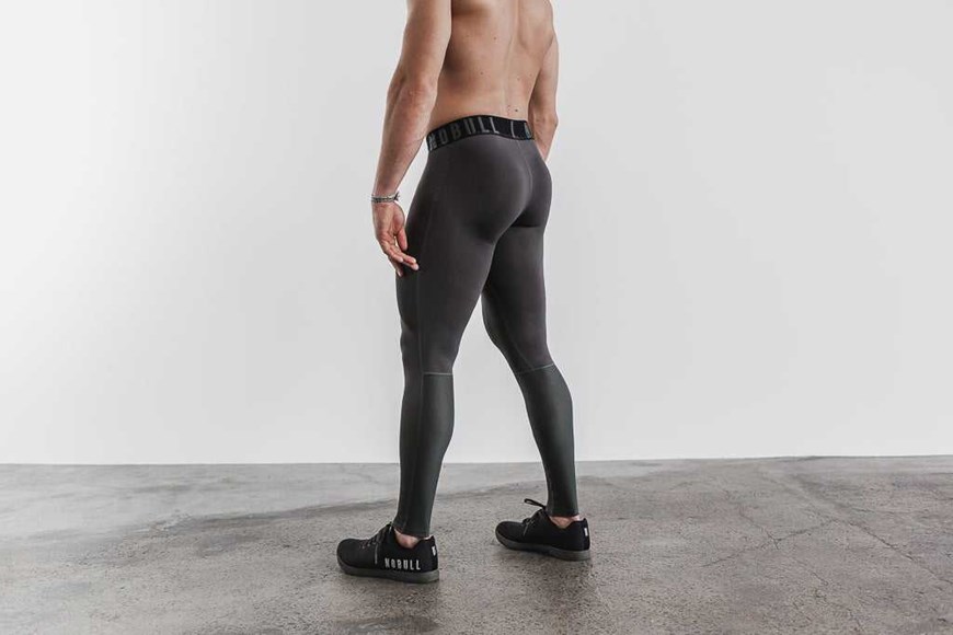 Nobull Compression Tight Bottoms Dark Shadow | 9416-ZPXNU