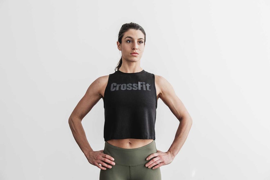 Nobull Crossfit Muscle Tank Tanks & Tees Black | 2951-WLIDV