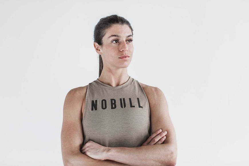 Nobull High-Neck Nobull Tank (Classic Colors) Tanks & Tees Fallen Rock | 1098-LKWBS