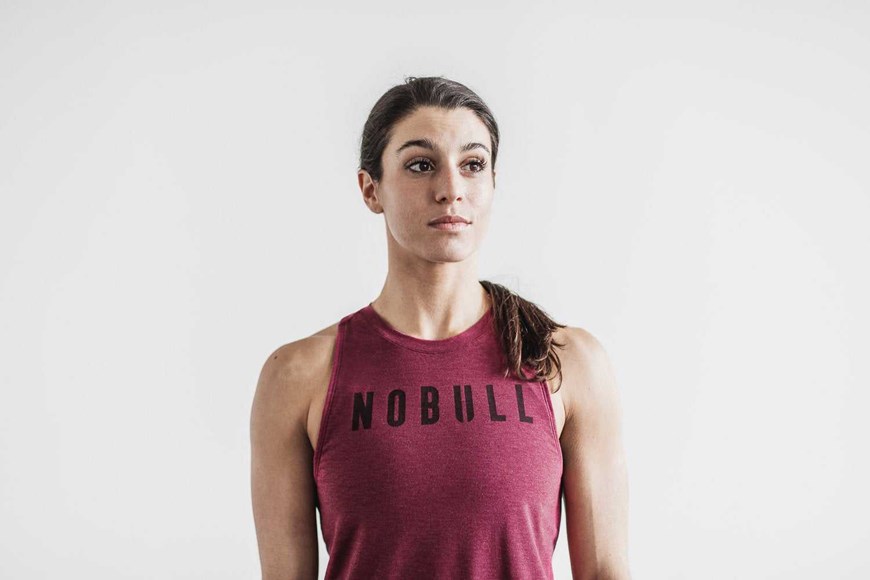 Nobull High-Neck Nobull Tank (Classic Colors) Tanks & Tees Wine | 9624-SWOIK