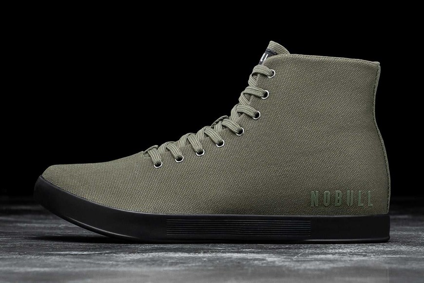 Nobull High-Top Canvas Trainer Canvas Ivy Black | 7320-TVBMN