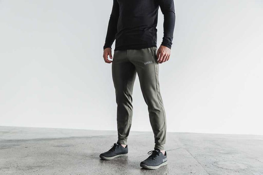 Nobull Jogger Bottoms Army Green | 3598-YJMLT