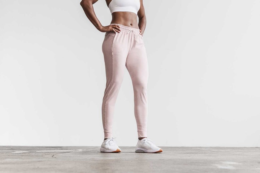 Nobull Jogger Bottoms Dusty Rose | 0389-WPSQL