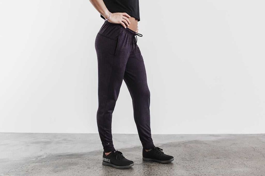 Nobull Jogger Bottoms Plum | 4085-HTEID