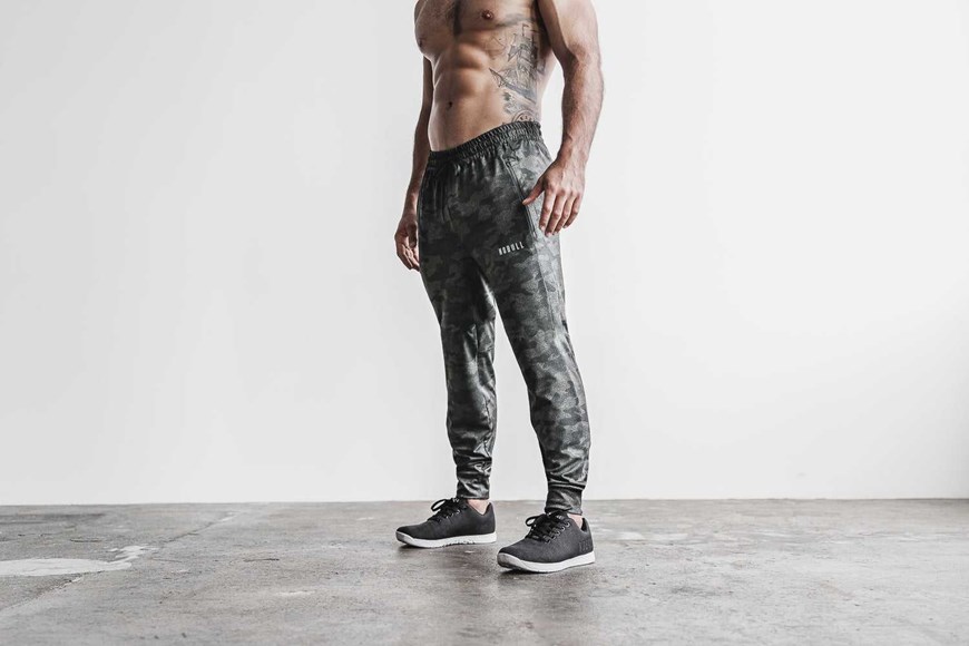 Nobull Jogger (Camo) Bottoms Charcoal Camo | 4863-ILHCE