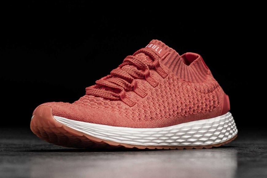 Nobull Knit Runner Knit Coral | 6150-XDVUO