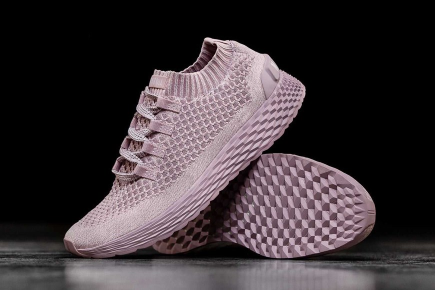 Nobull Knit Runner Knit Lilac | 9718-CKNBI