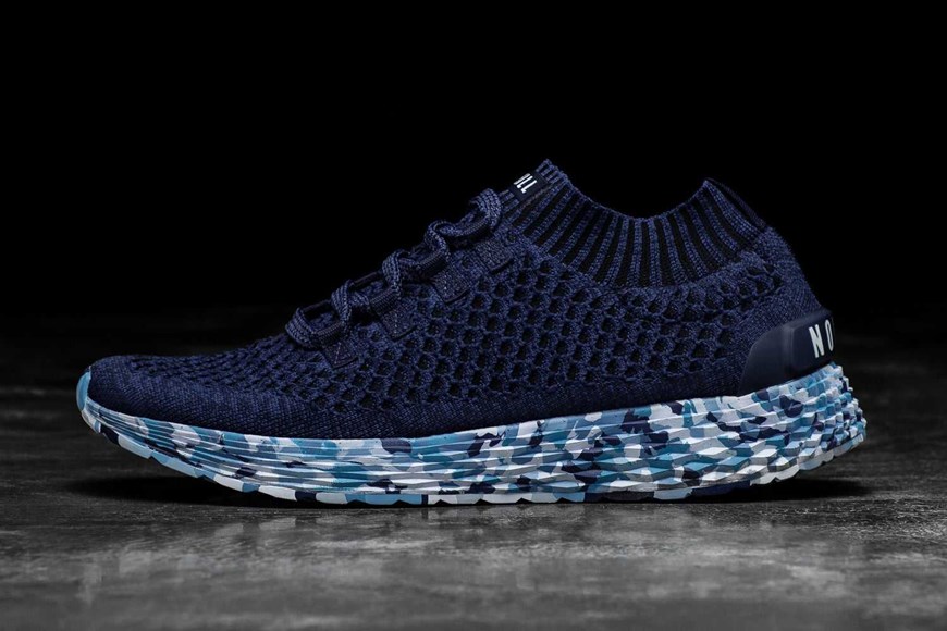 Nobull Knit Runner Knit Midnight Wild Ocean | 2760-OFQAK