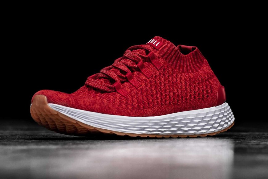 Nobull Knit Runner Knit Red Alert | 3094-RLAKE