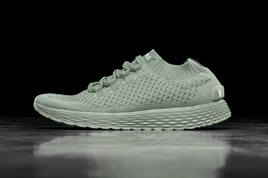 Nobull Knit Runner Knit Seafoam Reflective | 4710-QPARZ