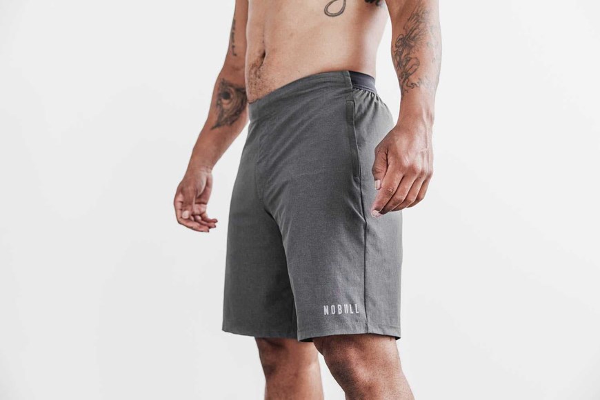 Nobull Lightweight Short 9 inches Bottoms Dark Shadow | 2137-UXKNO