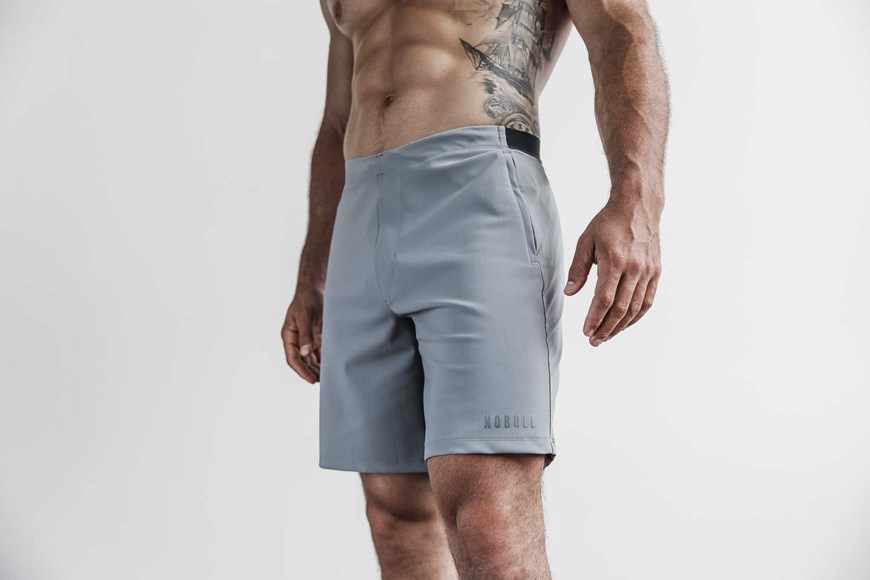 Nobull Lightweight Short 9 inches Bottoms Stone | 7925-ITPAU