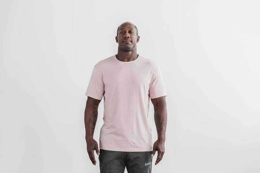 Nobull Lightweight Tee Tanks & Tees Dusty Rose | 4298-MXLEV