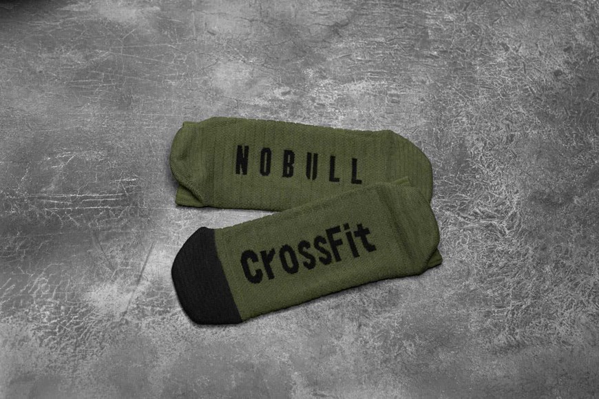 Nobull Low Sock (Crossfit) Socks Army Black | 7582-KBCYH