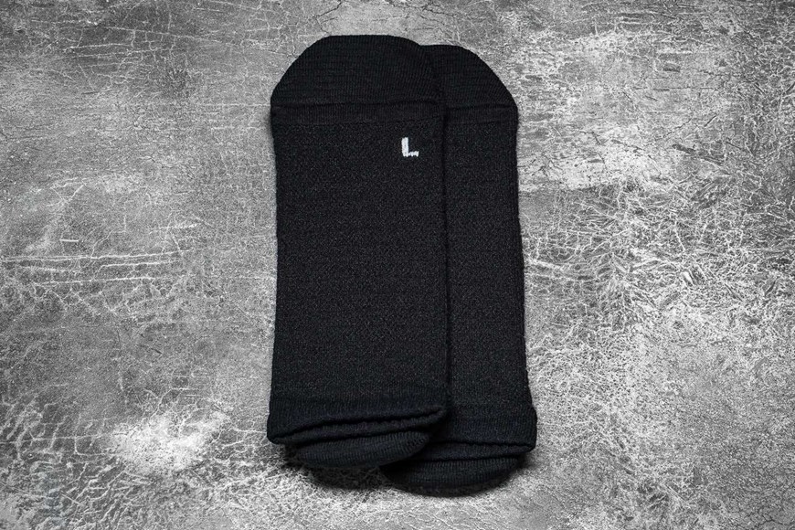 Nobull Low Sock Socks Black | 6507-HUZSM