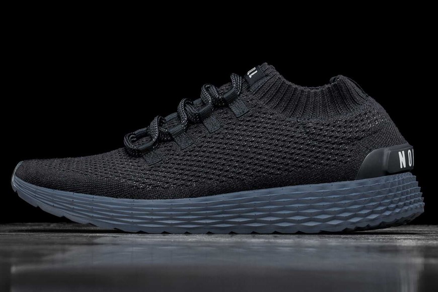 Nobull Merino Wool Knit Runner Knit Navy Slate | 5064-CJDPL