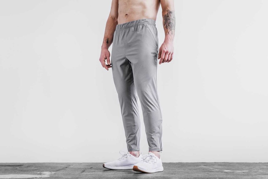 Nobull Micro Ripstop Track Pant Bottoms Dark Grey | 7251-FSNRY