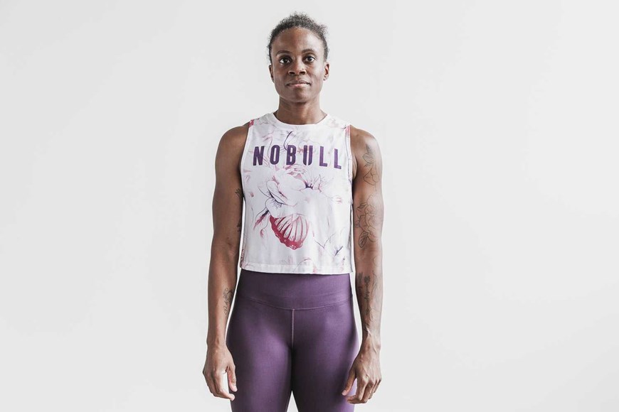 Nobull Muscle Tank (Butterfly) Tanks & Tees Purple Butterfly | 4371-XMSUE