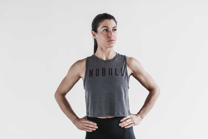 Nobull Muscle Tank (Classic Colors) Tanks & Tees Charcoal | 8264-LYNXS