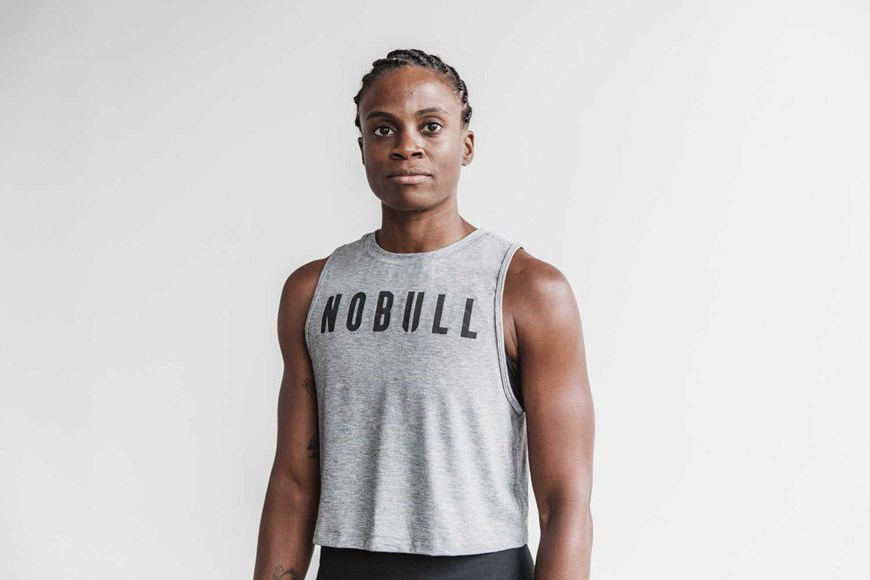 Nobull Muscle Tank (Classic Colors) Tanks & Tees Heather Grey | 9364-TIUJO