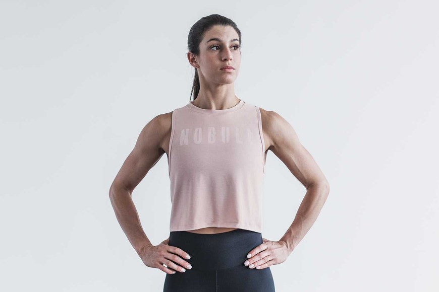 Nobull Muscle Tank (Seasonal Colors) Tanks & Tees Dusty Rose | 2318-NMJCG