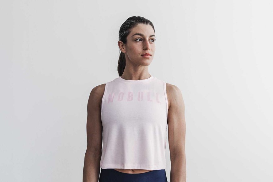 Nobull Muscle Tank (Seasonal Colors) Tanks & Tees Blush | 5143-TIVNC