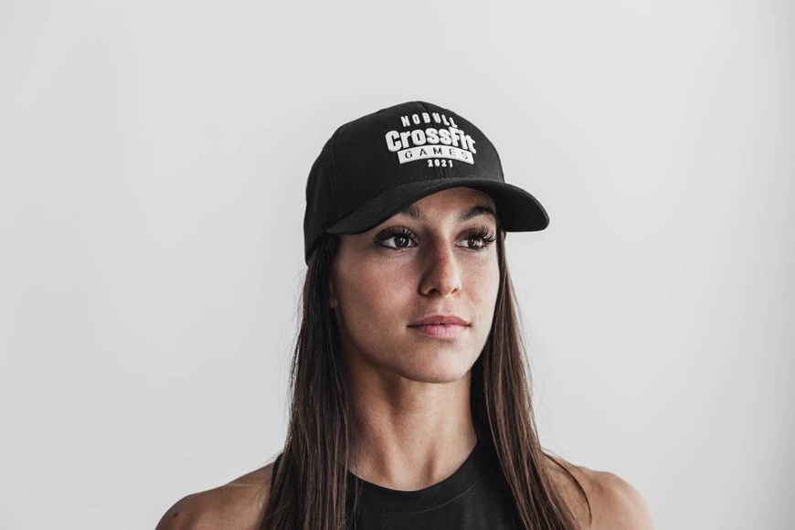 Nobull Nobull Crossfit Games 2021 Classic Hat Hats & Hair Accessories Black | 6980-TRHGS