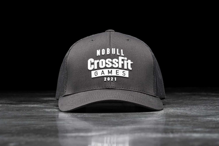 Nobull Nobull Crossfit Games 2021 Curved-Brim Trucker Hats & Hair Accessories Dark Grey | 5376-YEOQA