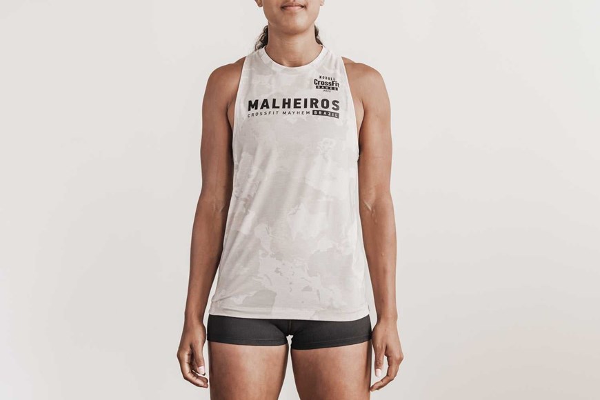 Nobull Nobull Crossfit Games 2022 Jersey (Malheiros) Tanks & Tees Oatmeal Continental Camo | 1794-TDLSY