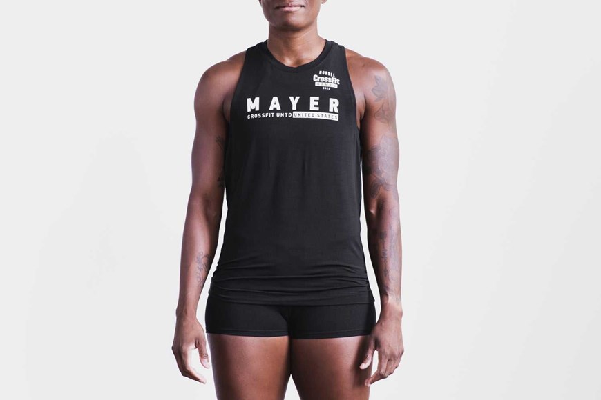 Nobull Nobull Crossfit Games 2022 Jersey (Mayer) Tanks & Tees Black | 8436-QRPEX