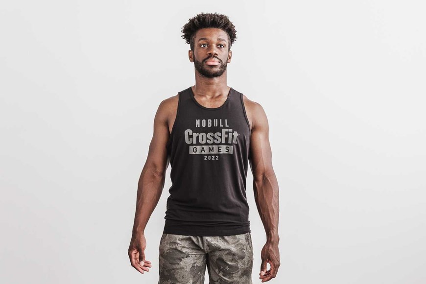 Nobull Nobull Crossfit Games 2022 Tank Tanks & Tees Black | 1826-IMARZ