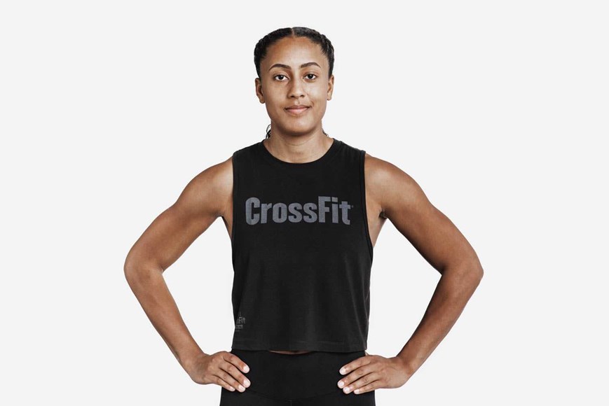 Nobull Nobull Crossfit Open 2023 Muscle Tank Tanks & Tees Black | 8410-NTQVB