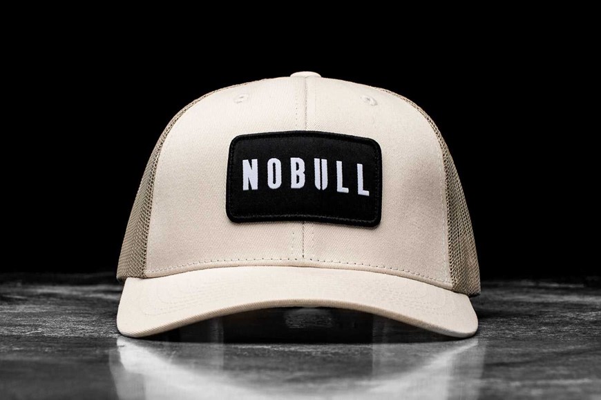 Nobull Nobull Curved-Brim Trucker Hats & Hair Accessories Sand | 1264-NQHKT