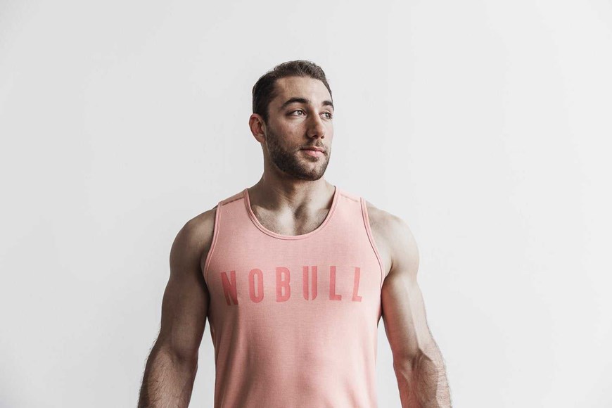 Nobull Nobull Tank (Bright Colors) Tanks & Tees Light Coral | 7103-SMIPE