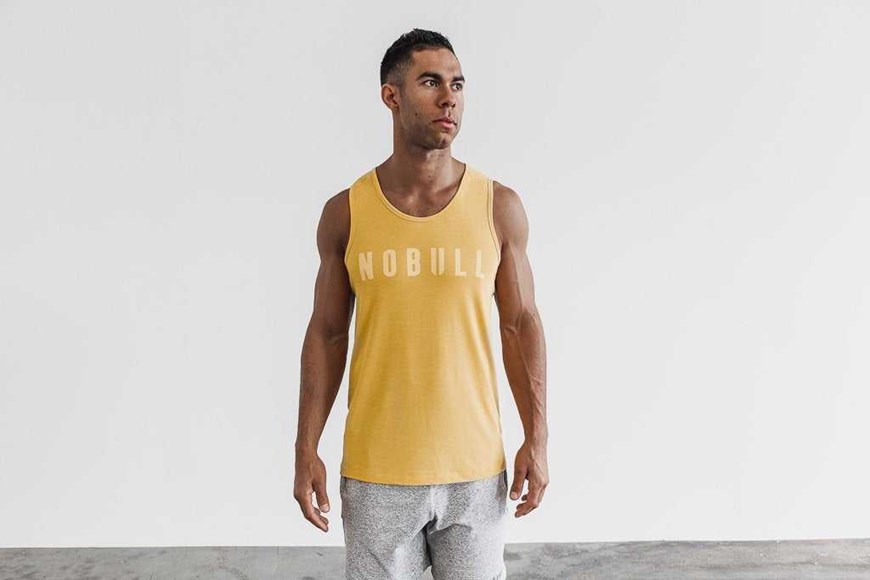 Nobull Nobull Tank (Bright Colors) Tanks & Tees Vintage Yellow | 7506-AXQFU