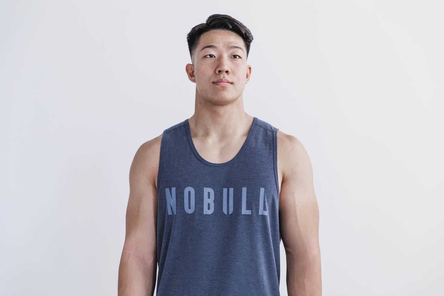 Nobull Nobull Tank (Classic Colors) Tanks & Tees Navy | 1638-UITGK