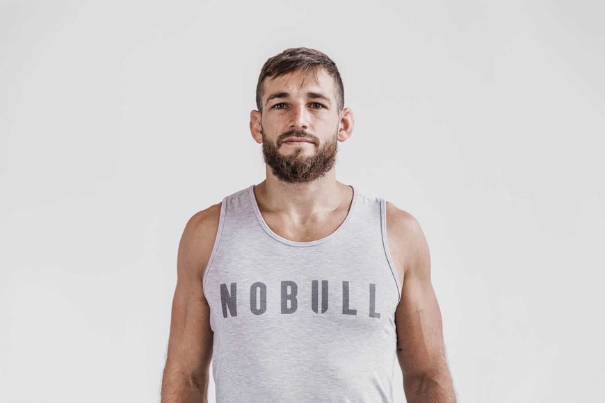 Nobull Nobull Tank (Classic Colors) Tanks & Tees Light Heather Grey | 6245-EACDY