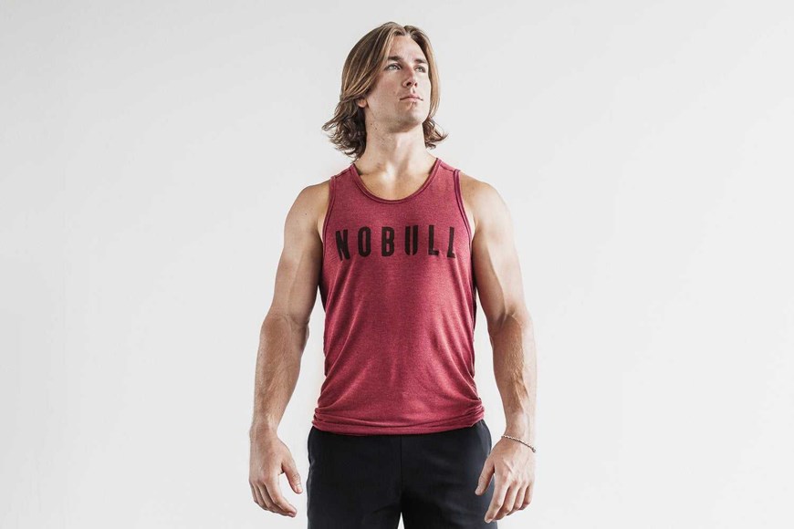 Nobull Nobull Tank (Classic Colors) Tanks & Tees Wine | 7248-UKILO